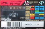 Compact Cassette TDK AR 90 "AR-90F" Type I Normal 1994 Japan