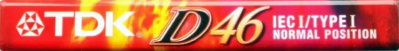 Compact Cassette TDK D 46 Type I Normal 2001 Europe