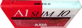 Compact Cassette AXIA A1 10 "A1S 10 Slim" Type I Normal 1991 Japan