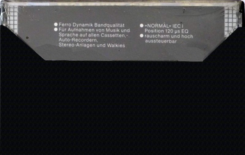 Compact Cassette Magna Dynamic Plus 90 Type I Normal 1984 Germany