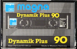 Compact Cassette Magna Dynamic Plus 90 Type I Normal 1984 Germany