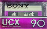 Compact Cassette Sony UCX 90 Type II Chrome 1982 Japan