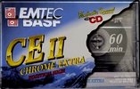 Compact Cassette BASF CE II Chrome Extra 60 Type II Chrome 1997 Brazil