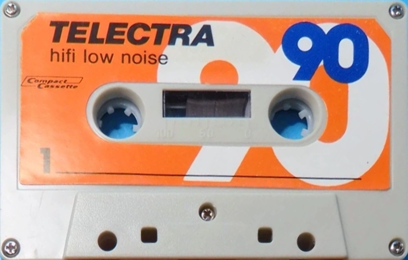 Compact Cassette Telectra 90 Type I Normal 1979 Germany