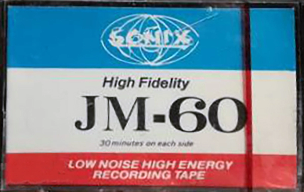 Compact Cassette Sonix JM 60 Type I Normal 1983 Unknown Country
