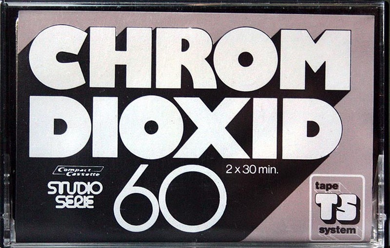 Compact Cassette Tape System 60 Type II Chrome 1987