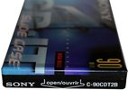 Compact Cassette Sony CD-IT 90 "C-90CDT2B" Type II Chrome 1998 North America