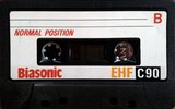 Compact Cassette Biasonic EHF 90 Type I Normal Singapore