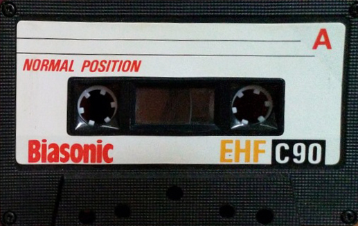Compact Cassette Biasonic EHF 90 Type I Normal Singapore