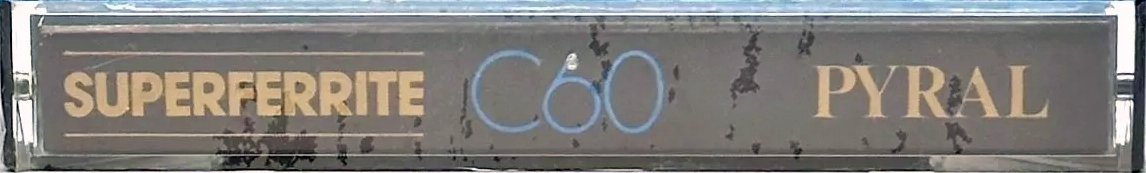 Compact Cassette Pyral 60 "Superferrite" Type I Normal 1979 UK