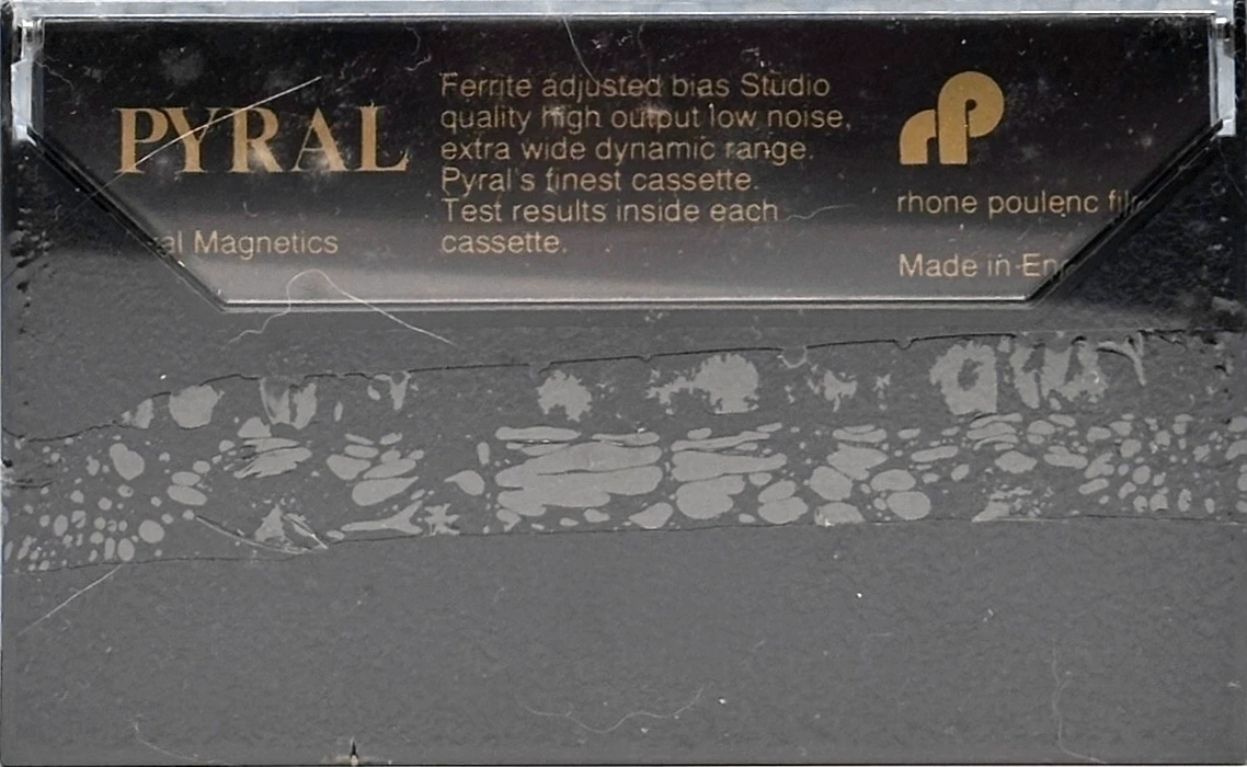 Compact Cassette Pyral 60 "Superferrite" Type I Normal 1979 UK