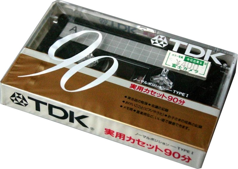 Compact Cassette TDK JY 90 Type I Normal 1985 Japan