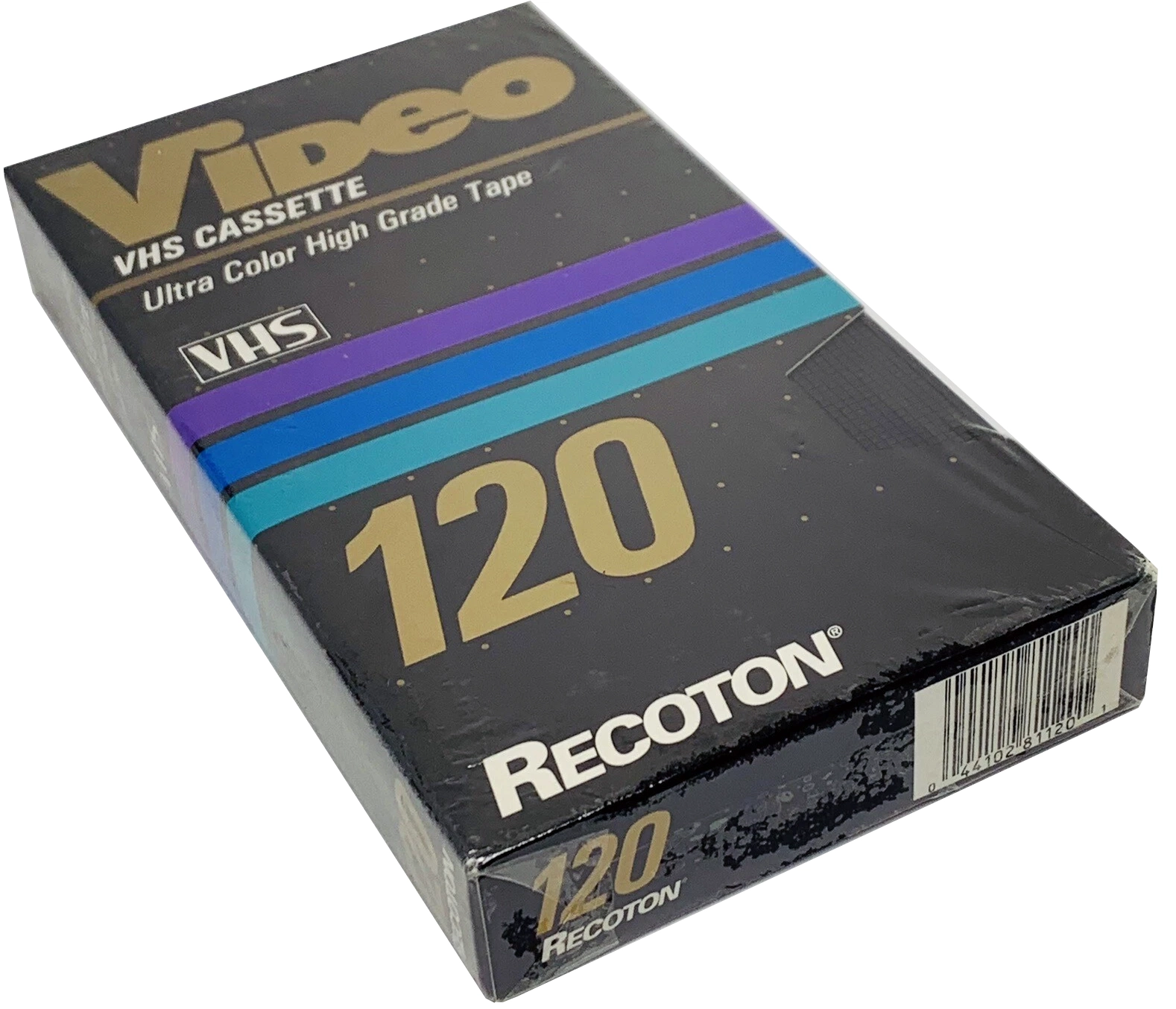 VHS, Video Home System Recoton 120 Type I Normal 1993 USA