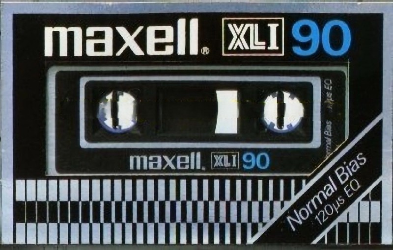 Compact Cassette Maxell XLI 90 Type I Normal 1978 Japan