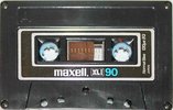 Compact Cassette Maxell XLI 90 Type I Normal 1978 Japan