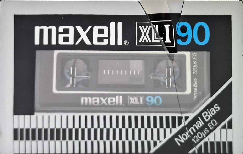 Compact Cassette Maxell XLI 90 Type I Normal 1978 Japan