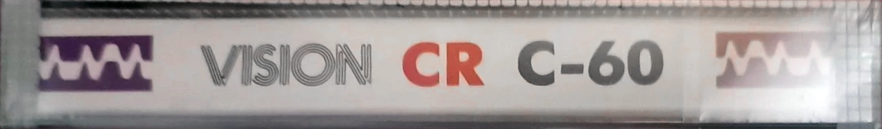 Compact Cassette Vision CR 60 Type II Chrome 1982 Europe