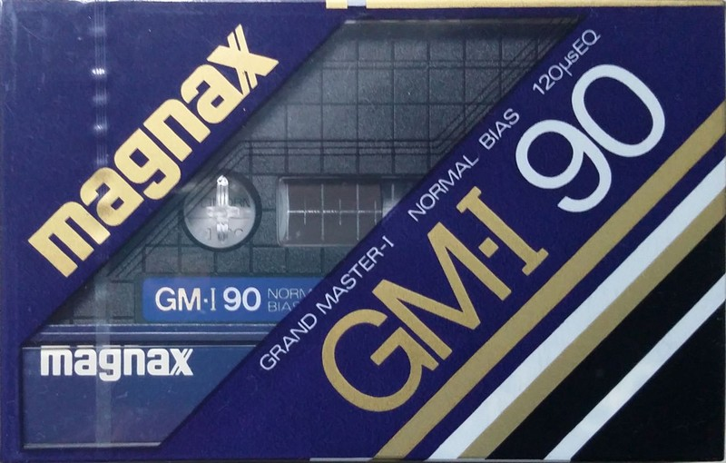 Compact Cassette Magnax GM-I 90 "Grand Master I" Type I Normal 1982 Japan