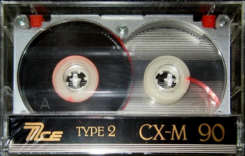 Compact Cassette ICE 90 "CX-M" Type II Chrome Italy