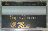 Compact Cassette ICE 90 "CX-M" Type II Chrome Italy