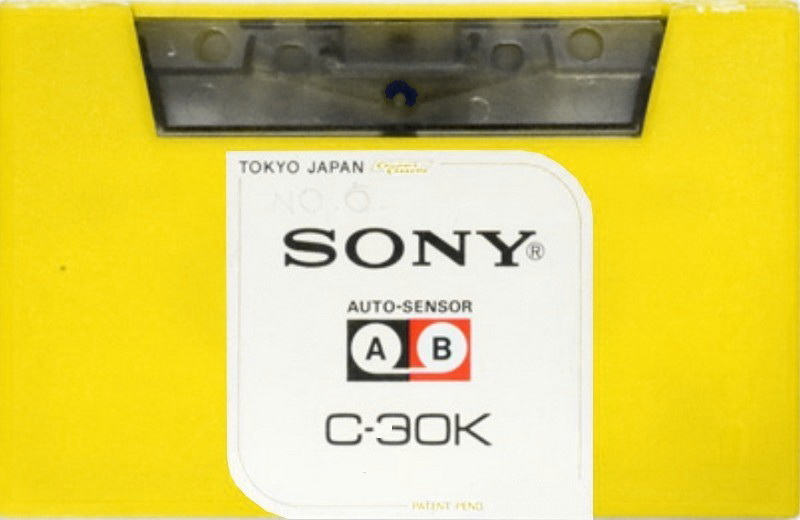 Compact Cassette Sony 30 "C-30K" Type I Normal 1971 Japan
