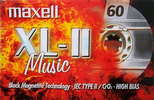 Compact Cassette Maxell XLII 60 Type II Chrome 2002 Europe