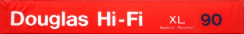 Compact Cassette Douglas Hi-Fi XL 90 Type I Normal 1985 Australia