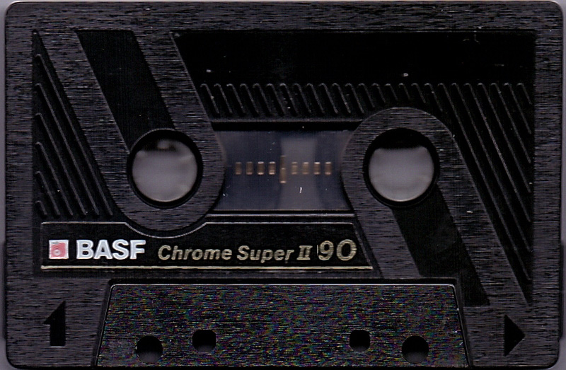 Compact Cassette BASF Chrome Super II 90 Type II Chrome 1989 Germany