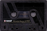 Compact Cassette BASF Chrome Super II 90 Type II Chrome 1989 Germany