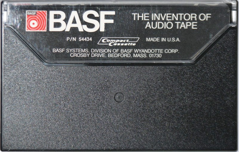 Compact Cassette BASF Studio Series 90 Type I Normal 1978 USA