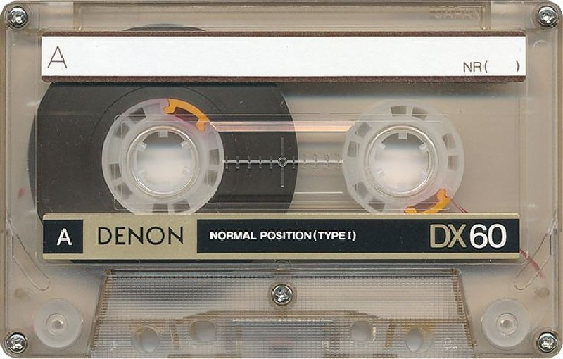 Compact Cassette Denon DX 60 Type I Normal 1990 USA