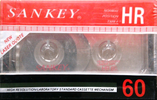 Compact Cassette Sankey HR 60 Type I Normal 1986 Japan