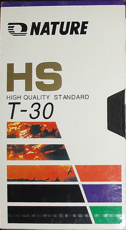 VHS, Video Home System Nature 30 "HS" Type I Normal USA
