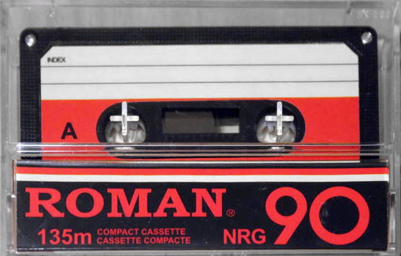 Compact Cassette Roman 90 "NRG" Type I Normal Unknown Country