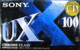 Compact Cassette Sony UX 100 "C-100UXC" Type II Chrome 1998 Europe