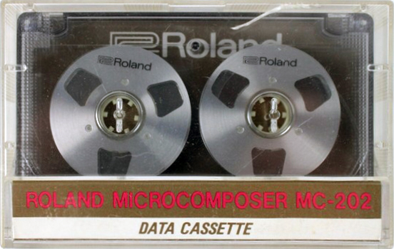 Compact Cassette Roland "Microcomposer MC-202" Demonstration Tape 1983 Japan