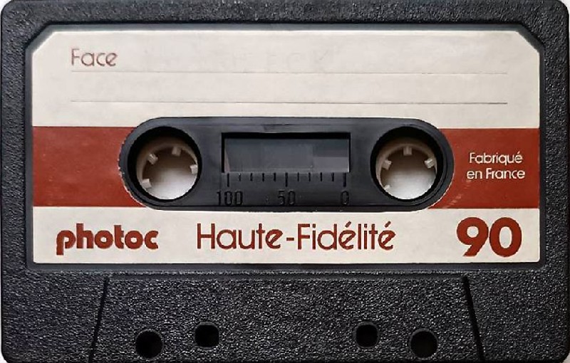 Compact Cassette Photoc 90 Type I Normal 1980 France
