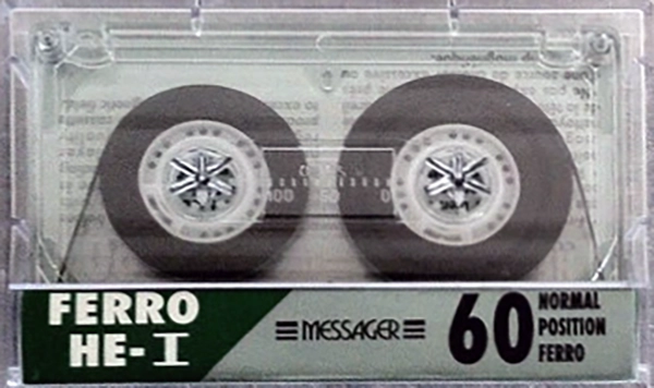 Compact Cassette Messager HE-I 60 Type I Normal 1994 France