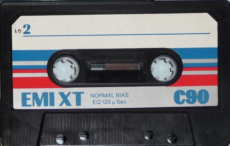 Compact Cassette EMI XT 90 Type I Normal 1981 UK