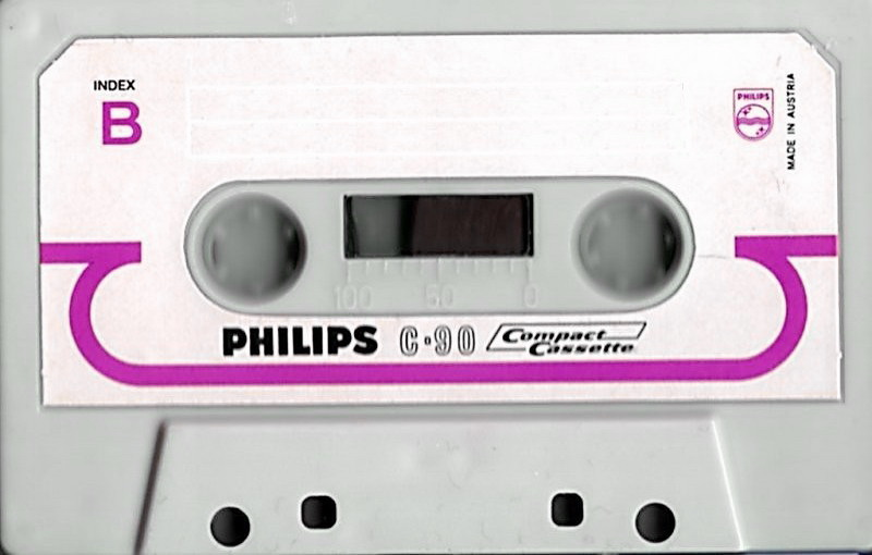 Compact Cassette Philips 90 Type I Normal 1967 Europe