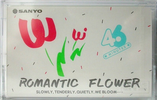 Compact Cassette Sanyo Flowers 46 "Romantic Flower C-U46W(W)" Type I Normal 1986 Japan