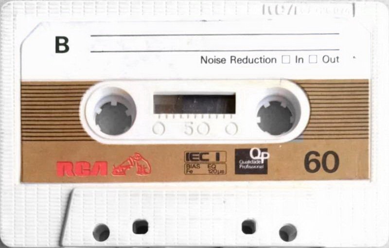 Compact Cassette RCA 60 Type I Normal Brazil