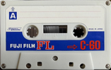 Compact Cassette Fuji Film FL 60 Type I Normal 1976 Japan