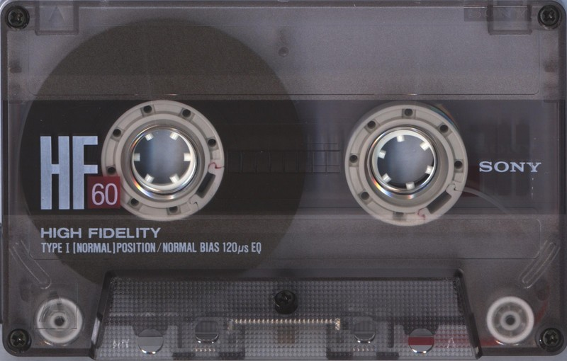 Compact Cassette Sony HF 60 Type I Normal 1989 Japan