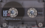 Compact Cassette Sony HF 60 Type I Normal 1989 Japan