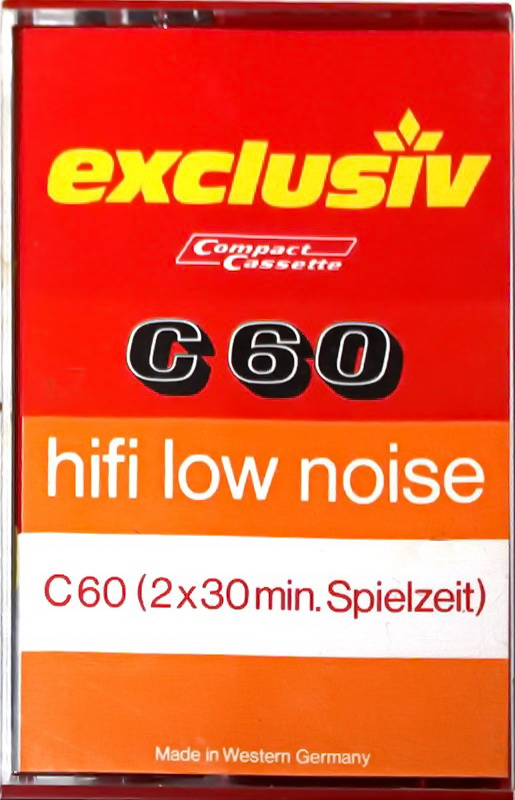 Compact Cassette Exclusiv 60 Type I Normal 1974 Germany