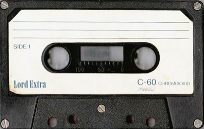 Compact Cassette Lord Extra 60 Type II Chrome Unknown Country
