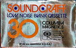 Compact Cassette Soundcraft 30 Type I Normal 1970 USA