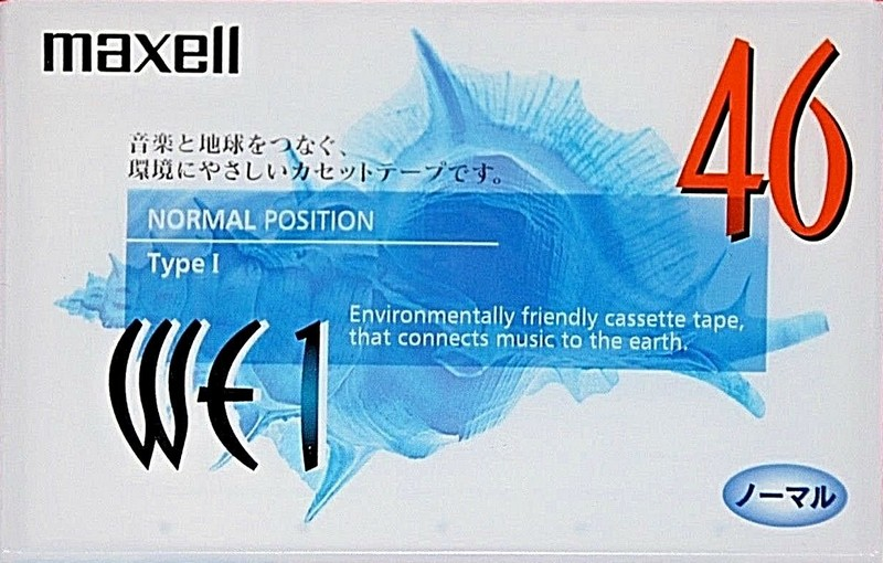 Compact Cassette Maxell WE 46 "WE1-46" Type I Normal 1999 Japan