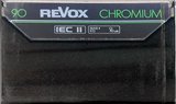 Compact Cassette Revox 90 "Chromium" Type II Chrome 1984 Europe